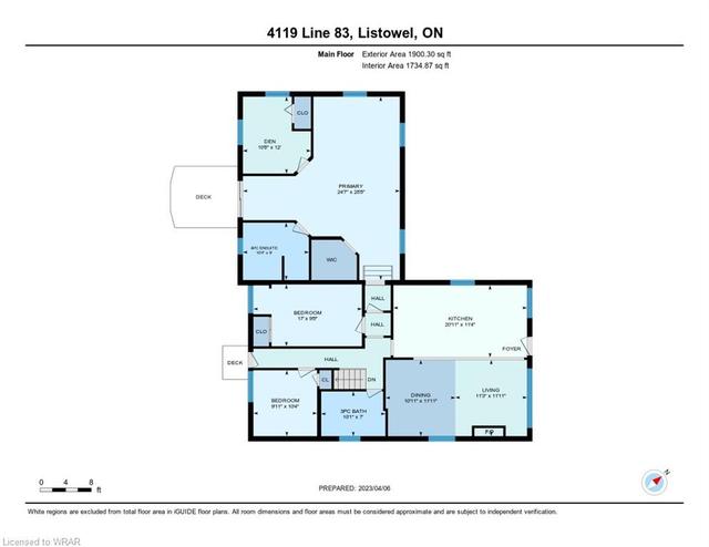 4119 - 4119 83 Line, House detached with 3 bedrooms, 2 bathrooms and 10 parking in Perth East ON | Image 44