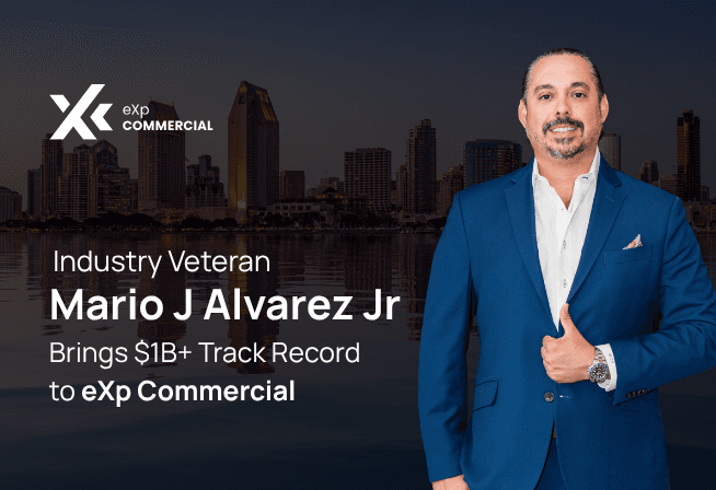 eXp Commercial Welcomes Industry Veteran Mario J Alvarez Jr in Southern California